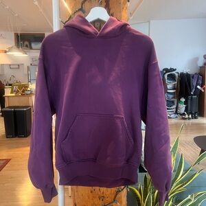 Aritzia Purple Hoodie Sweater